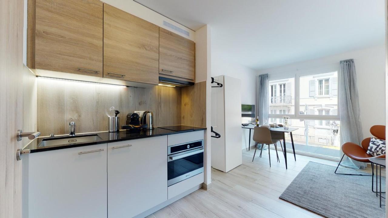 Nonanteneuf Appart Hotel Aigle - Contactless Check-In Экстерьер фото